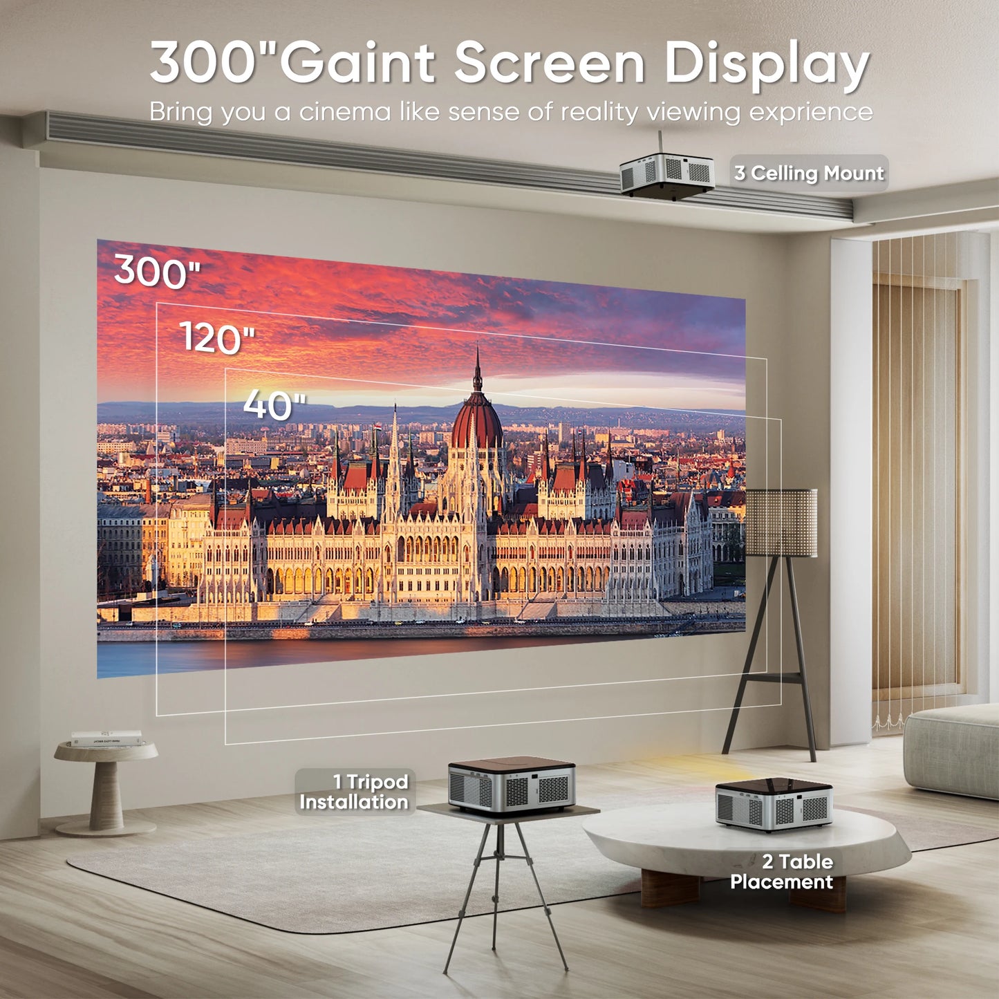 4K LED Projector
