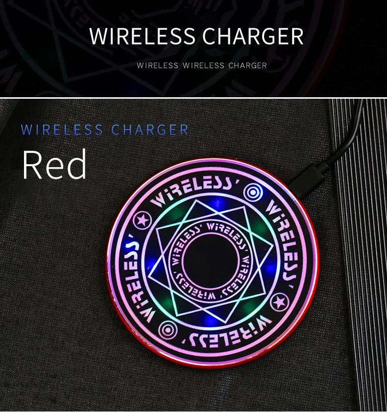 10W Fast Wireless Magic Charger For iPhone and Samsung Xiaomi