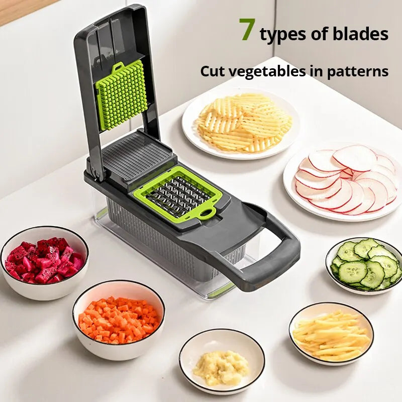 12 in 1 Multifunctional Vegetable Slice Cutter